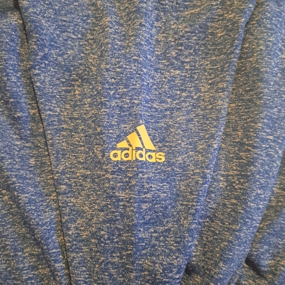 Adidas women's size XS Climalite long sleeved blue shirt, new - Picture 5 of 5